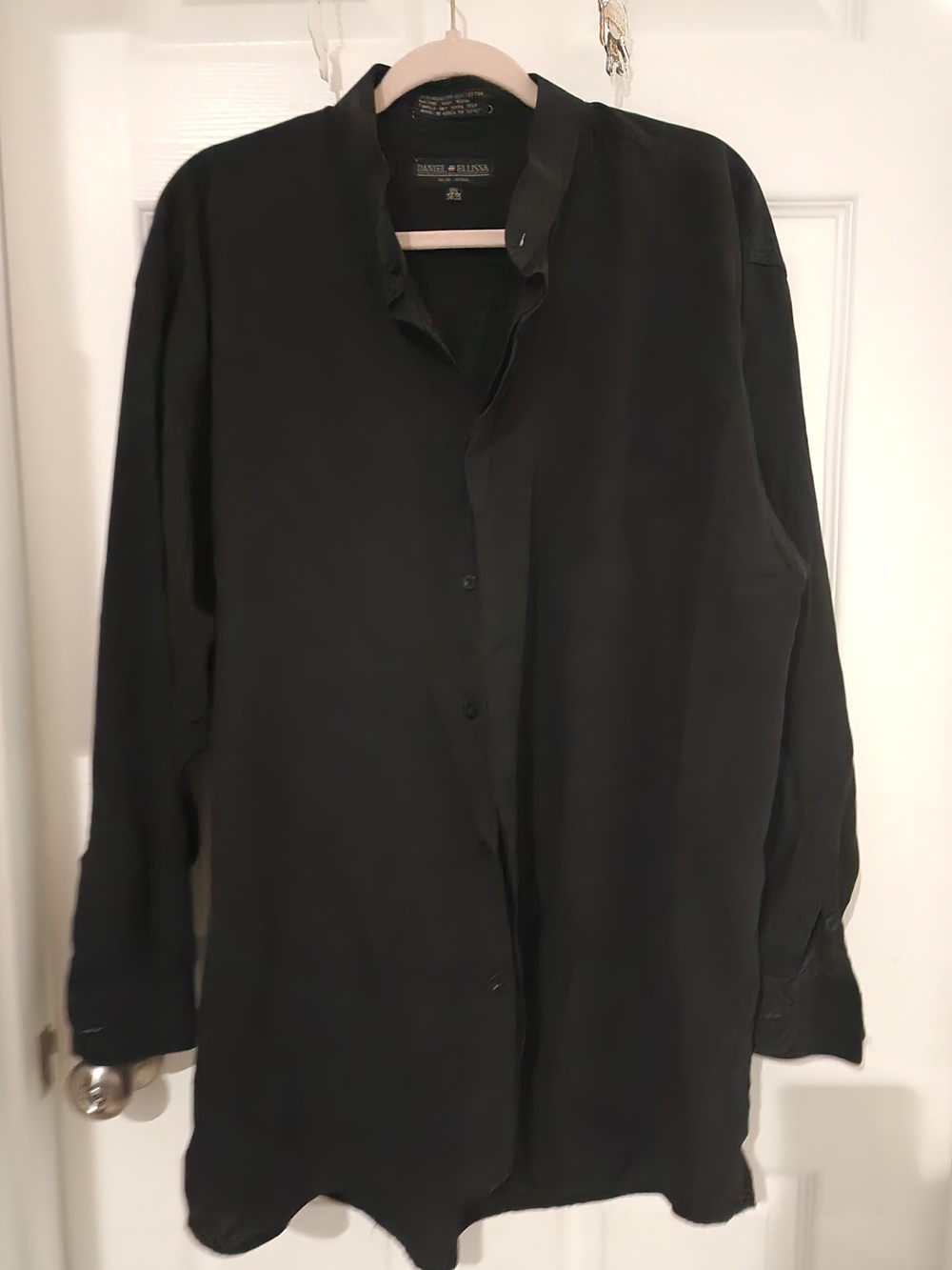 Black Long Sleeve Shirt - Daniel Hechter